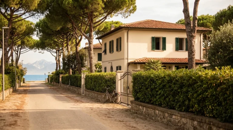 Casa tranquilla tra pini, mare e montagne