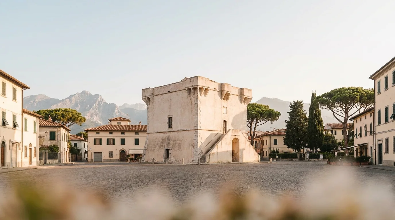 Il forte isolato nel cuore della piazza